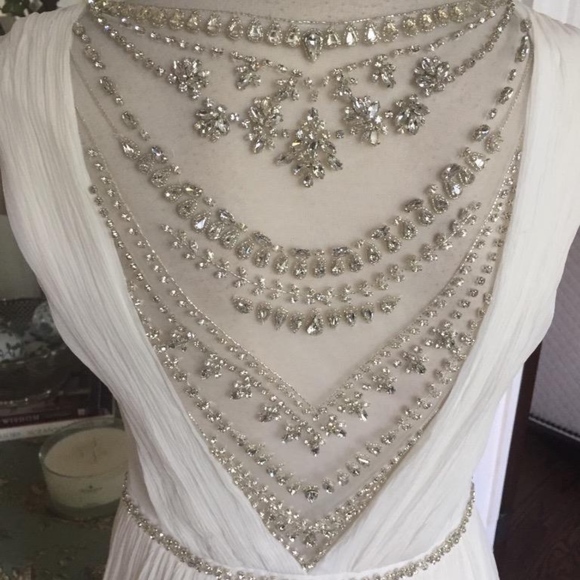 COPY - NICOLE MILLER MILLE BRIDAL WEDDING DRESS 6 LH10000 - Picture 7 of 8